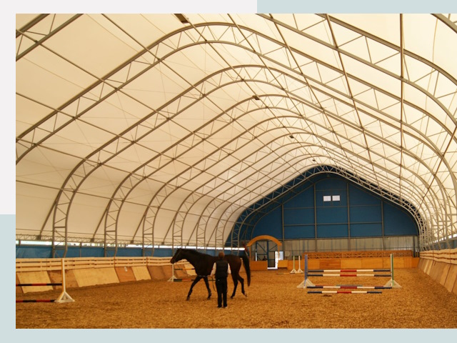 Строительство конных манежей в Абакане