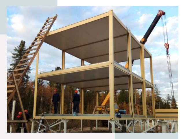 Строительство модульных здания Абакан