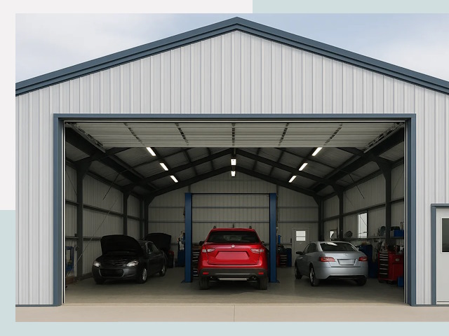 Ангары из сэндвич панелей от 613 руб. в Абакан