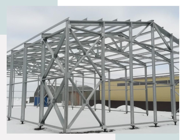 Каркасные ангары в Абакане