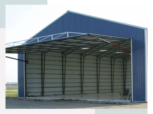 Прямо стенные ангары в Абакане