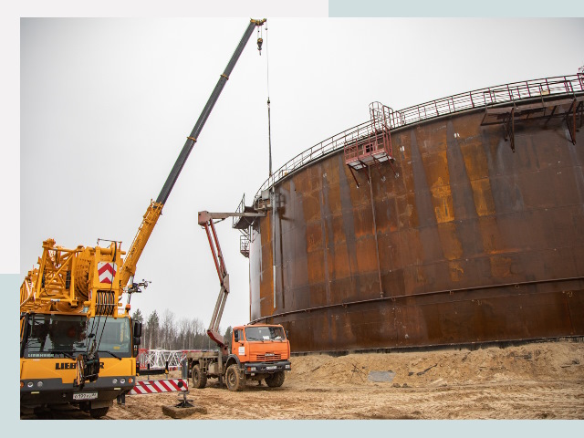 Монтаж резервуаров в Абакане от 613 руб. за м³