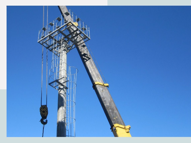 Монтаж осветительных мачт в Абакан от 613 руб.