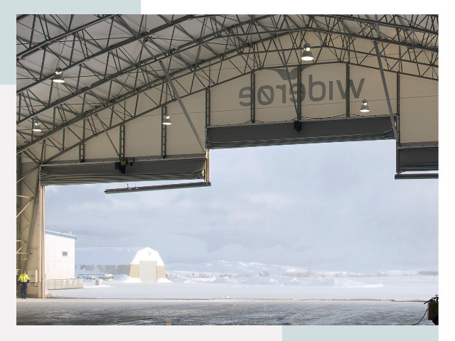 Ворота для ангаров в Абакане