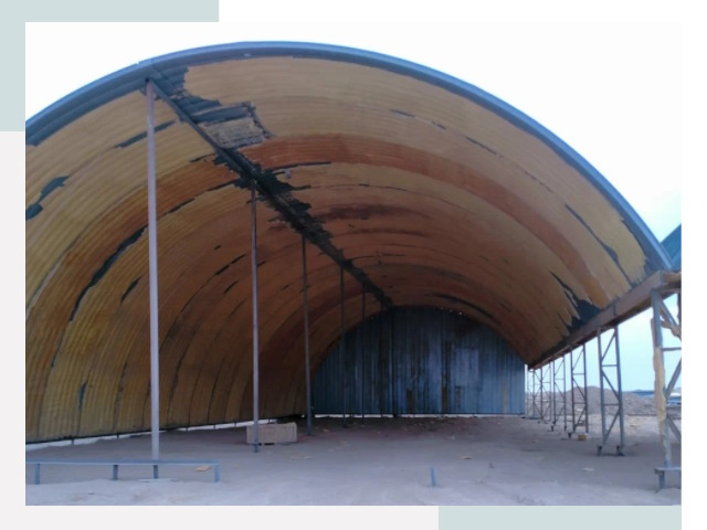 Реконструкция ангаров в Абакане